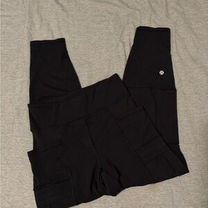 lululemon athletica Women's Sleek Black Joggers